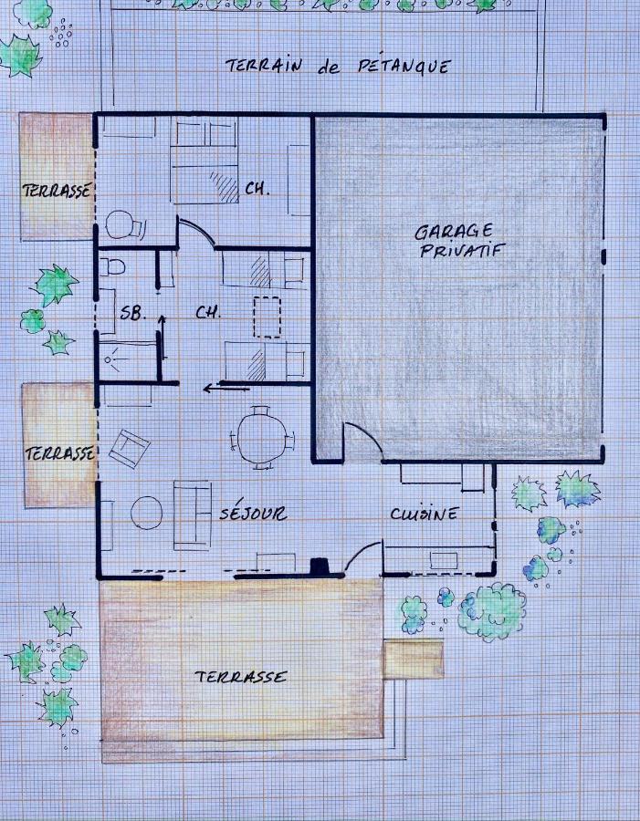 La Petite Caserne - Gite 4 Etoiles - Pont-de-Labeaume 외부 사진